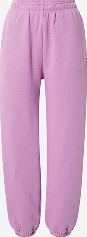 Champion Authentic Athletic Apparel Tapered Broek in Lila: voorkant