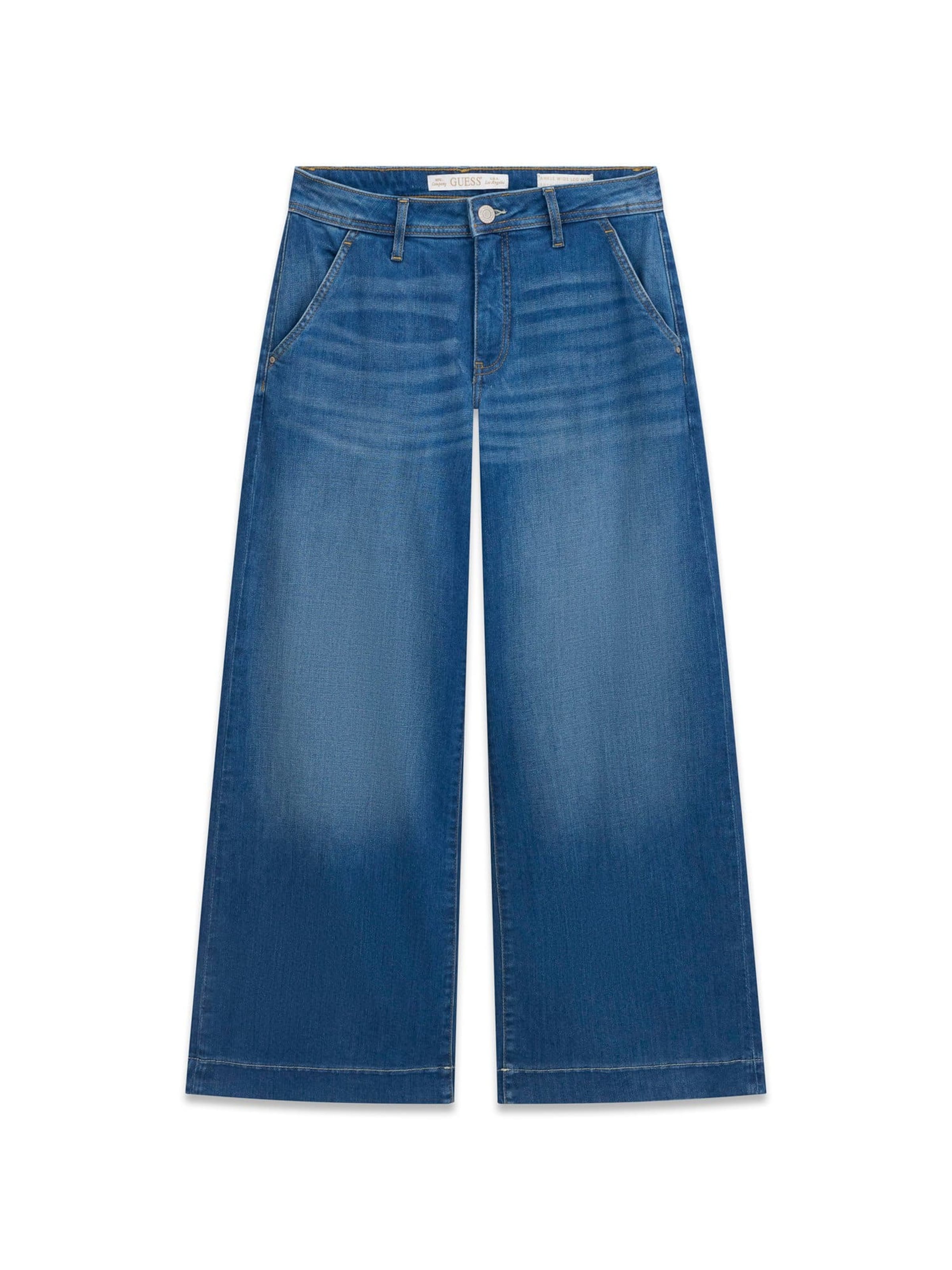 GUESS Wide Leg Jeans 'Zoya' in Blau: Vorderseite