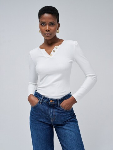 Salsa Jeans Shirt in White: front