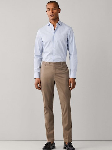 Hackett London Slim fit Overhemd in Blauw