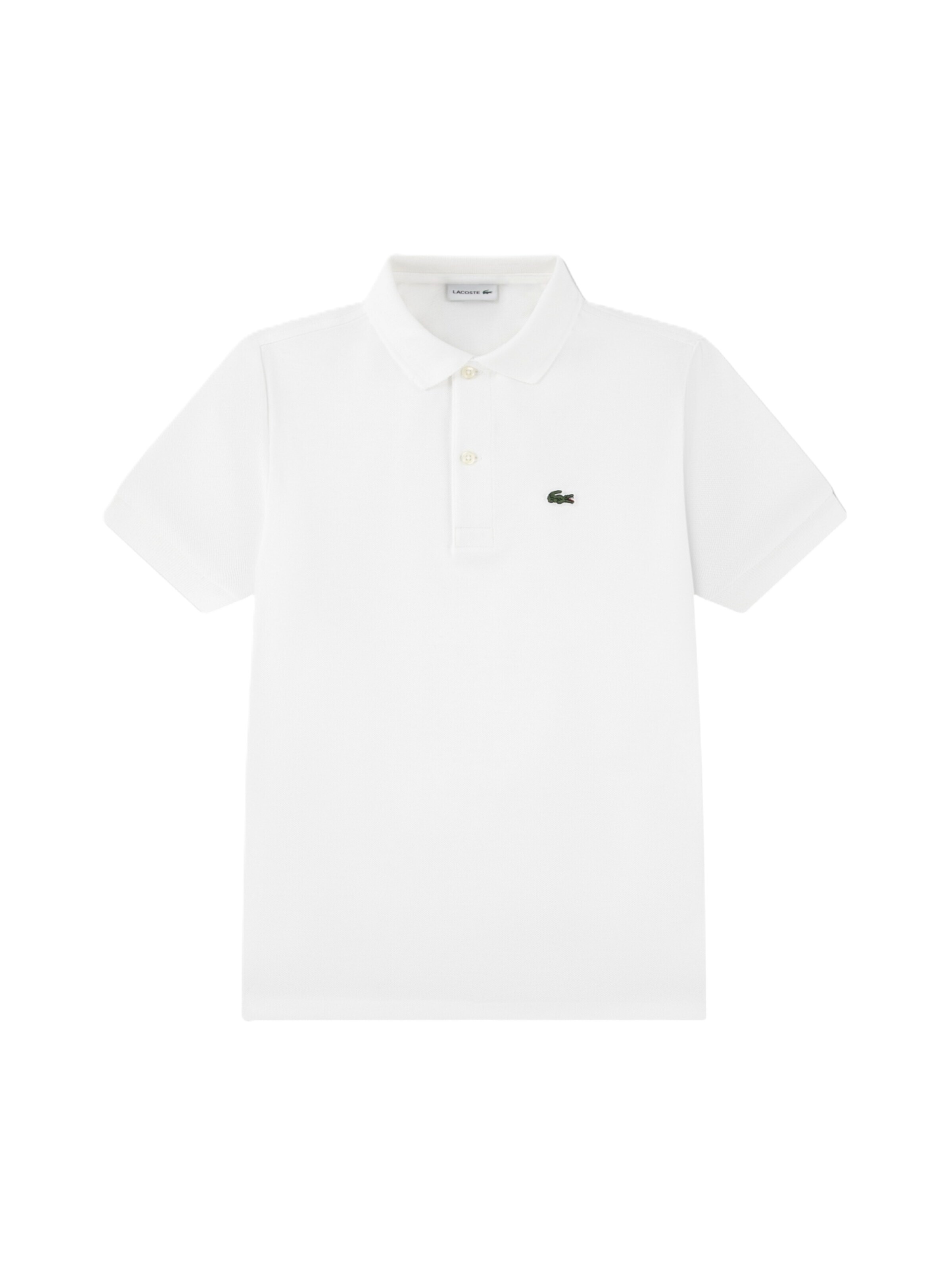 LACOSTE Shirt in White: front