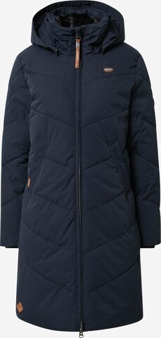 Ragwear Wintermantel 'Rebelka' in Blauw: voorkant