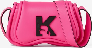 KARL LAGERFELD JEANS Crossbody bag in Pink: front