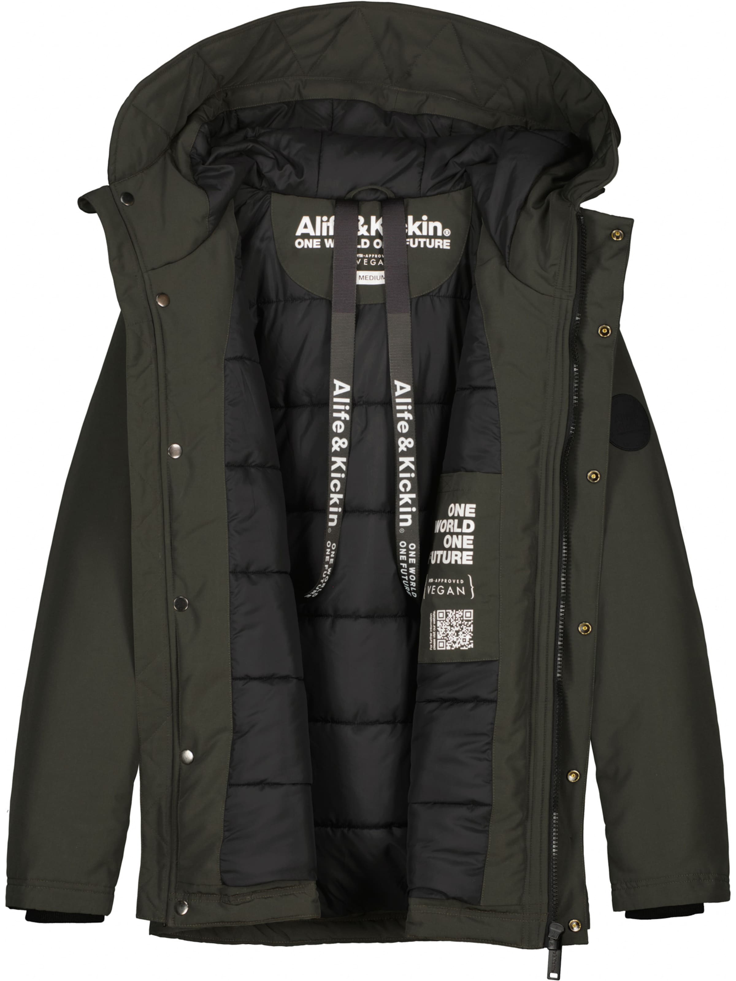 alife & kickin - Chaqueta de invierno 'NilasAK A' en gris