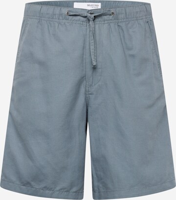 Pantalon 'JONES' SELECTED HOMME en bleu : devant