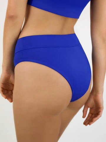 MYLILY Bikini Bottoms 'Perioden Bikini Hose Basic Slip' in Blue