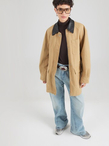 TOPSHOP Between-Season Jacket 'POSIE' in Beige
