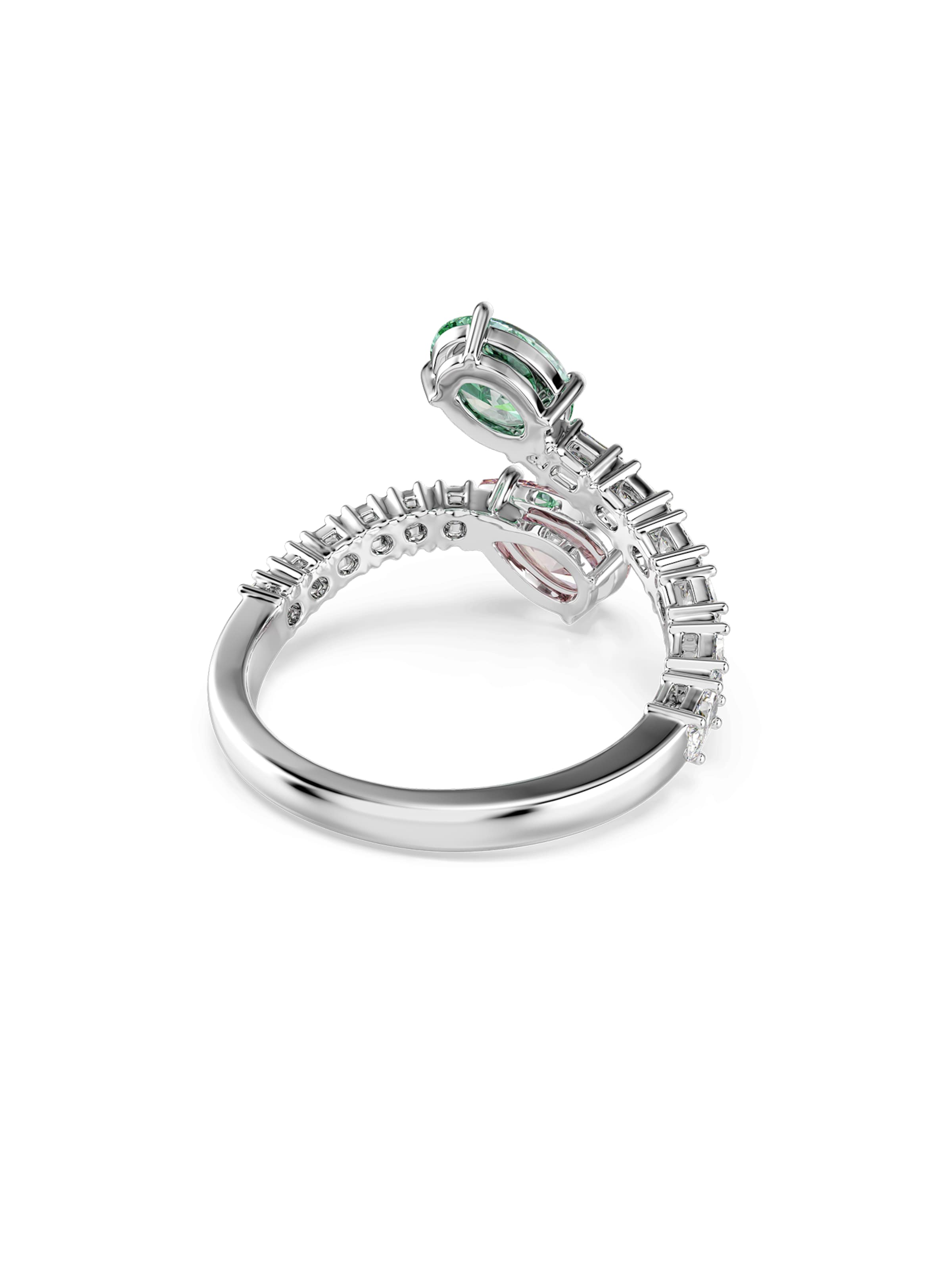 Bague Swarovski en mélange de couleurs