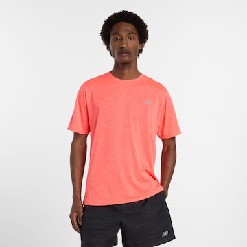 new balance Functioneel shirt 'Athletics' in Roze: voorkant