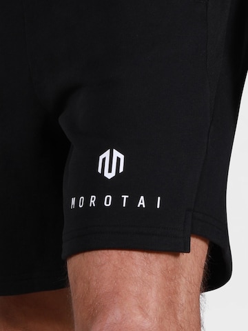 MOROTAI Regular Workout Pants 'NEOTECH' in Black