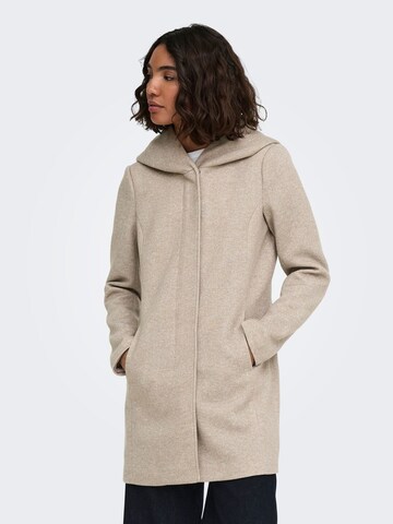 Manteau mi-saison 'ONLSedona' ONLY en beige : devant