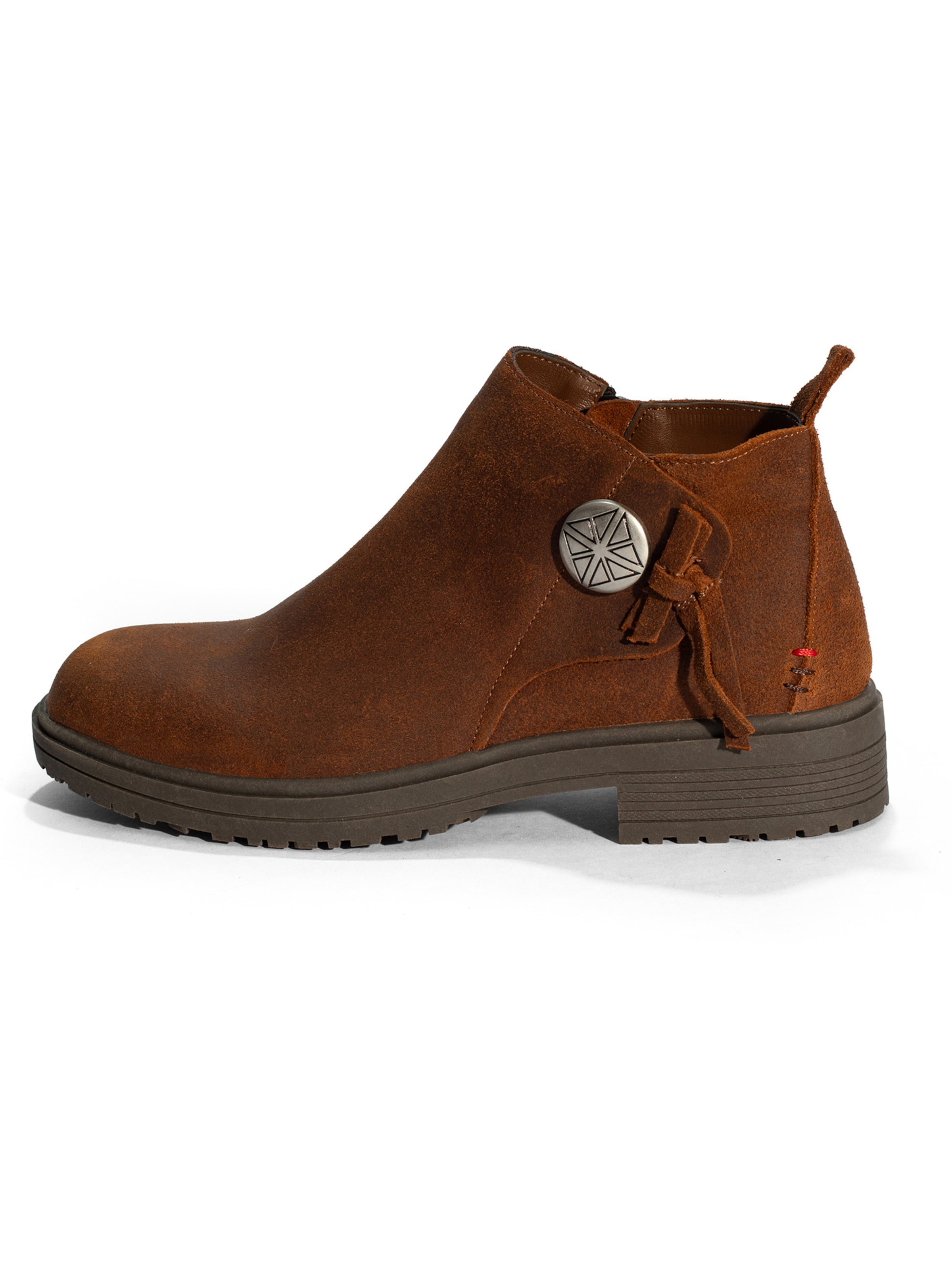 Minnetonka Boots 'JOYELLE' i brun: forside
