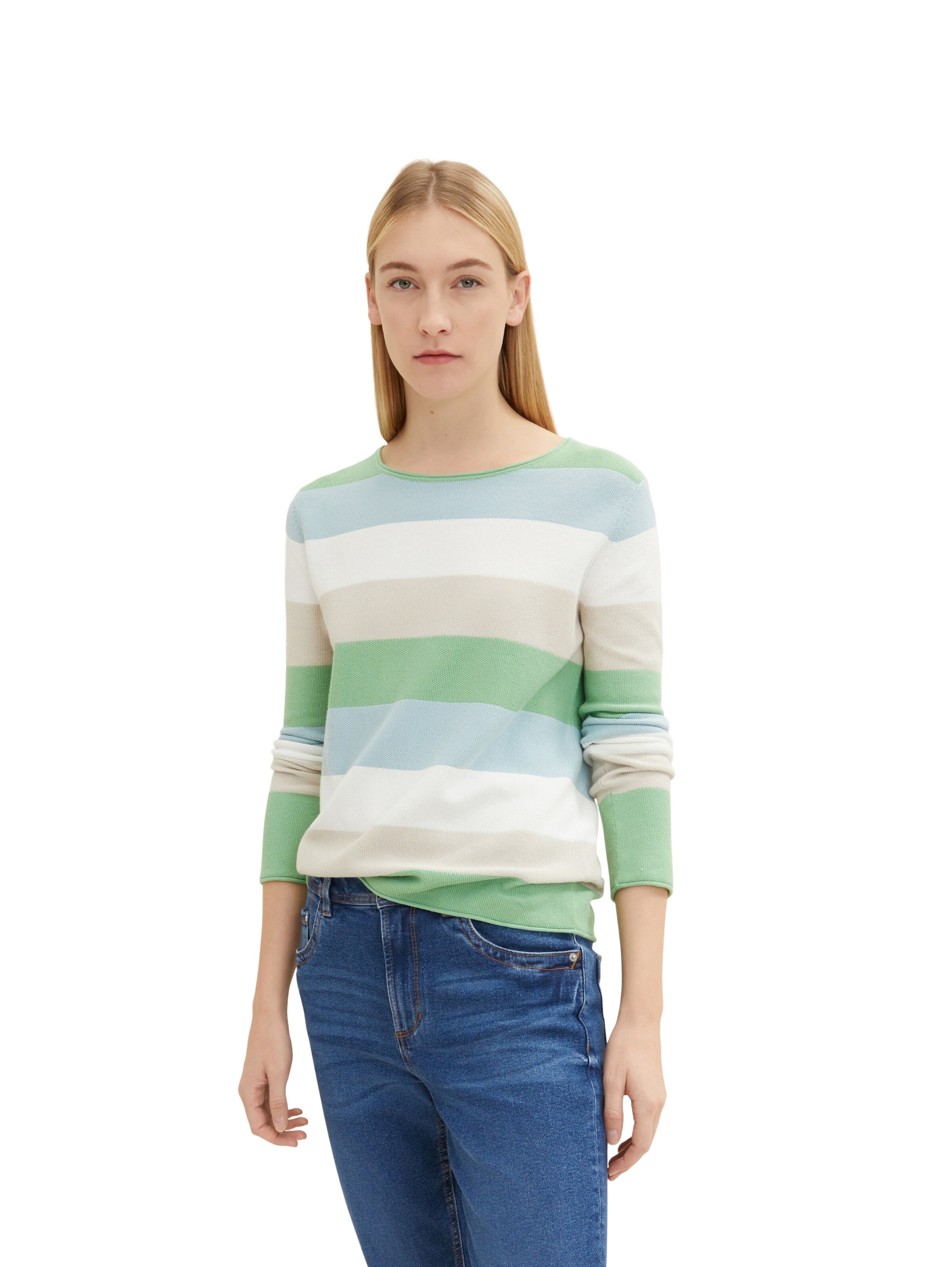 TOM TAILOR - Pullover em azul: frente