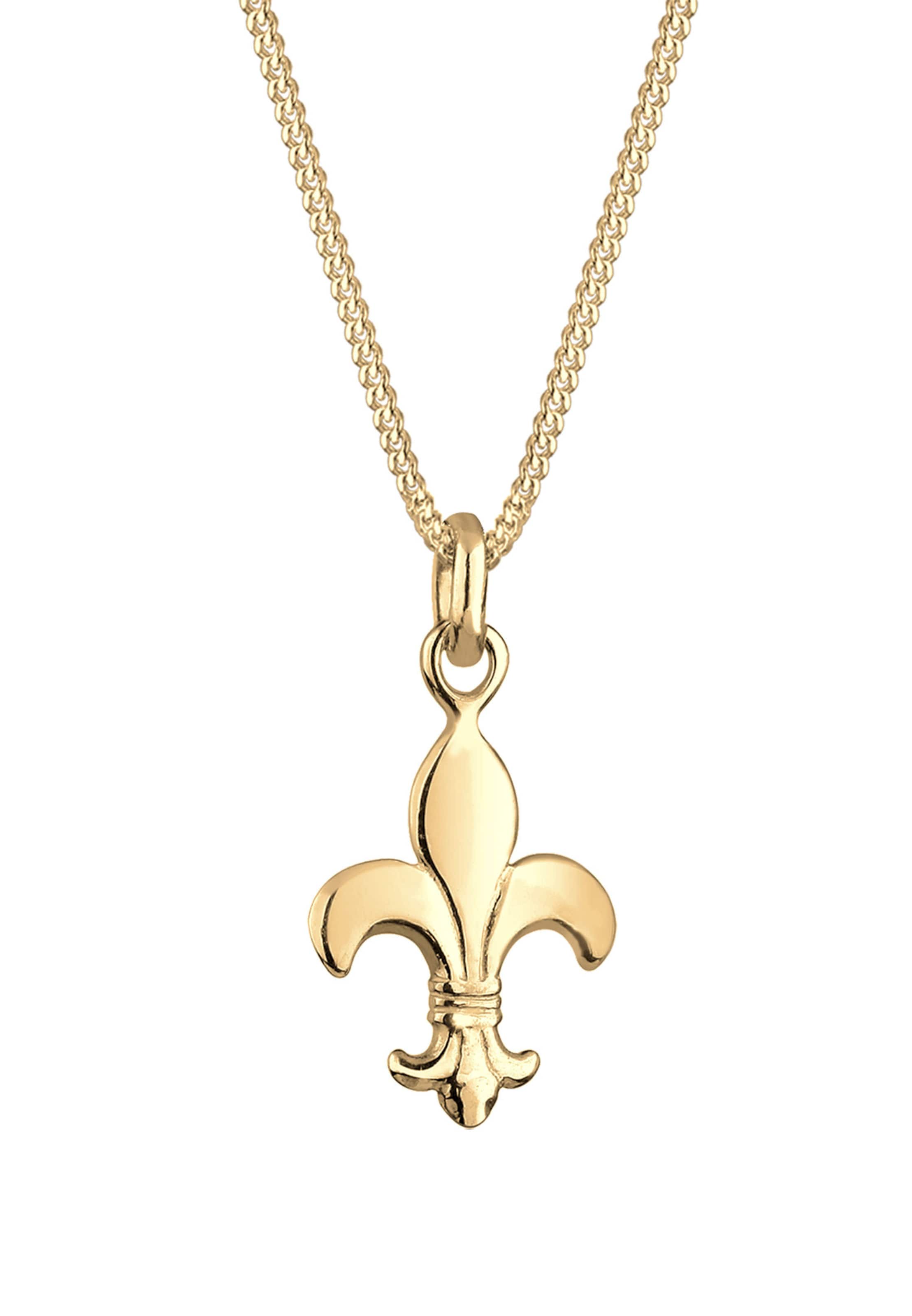 ELLI Цепочка 'Lilie' в Золотой