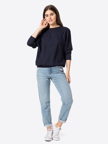 UNITED COLORS OF BENETTON Sweatshirt in Blau