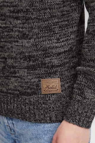 !Solid Pullover 'Philaremo' in Schwarz