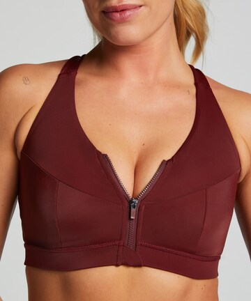 Hunkemöller Sports Bra 'The Pro Level 3' in Red