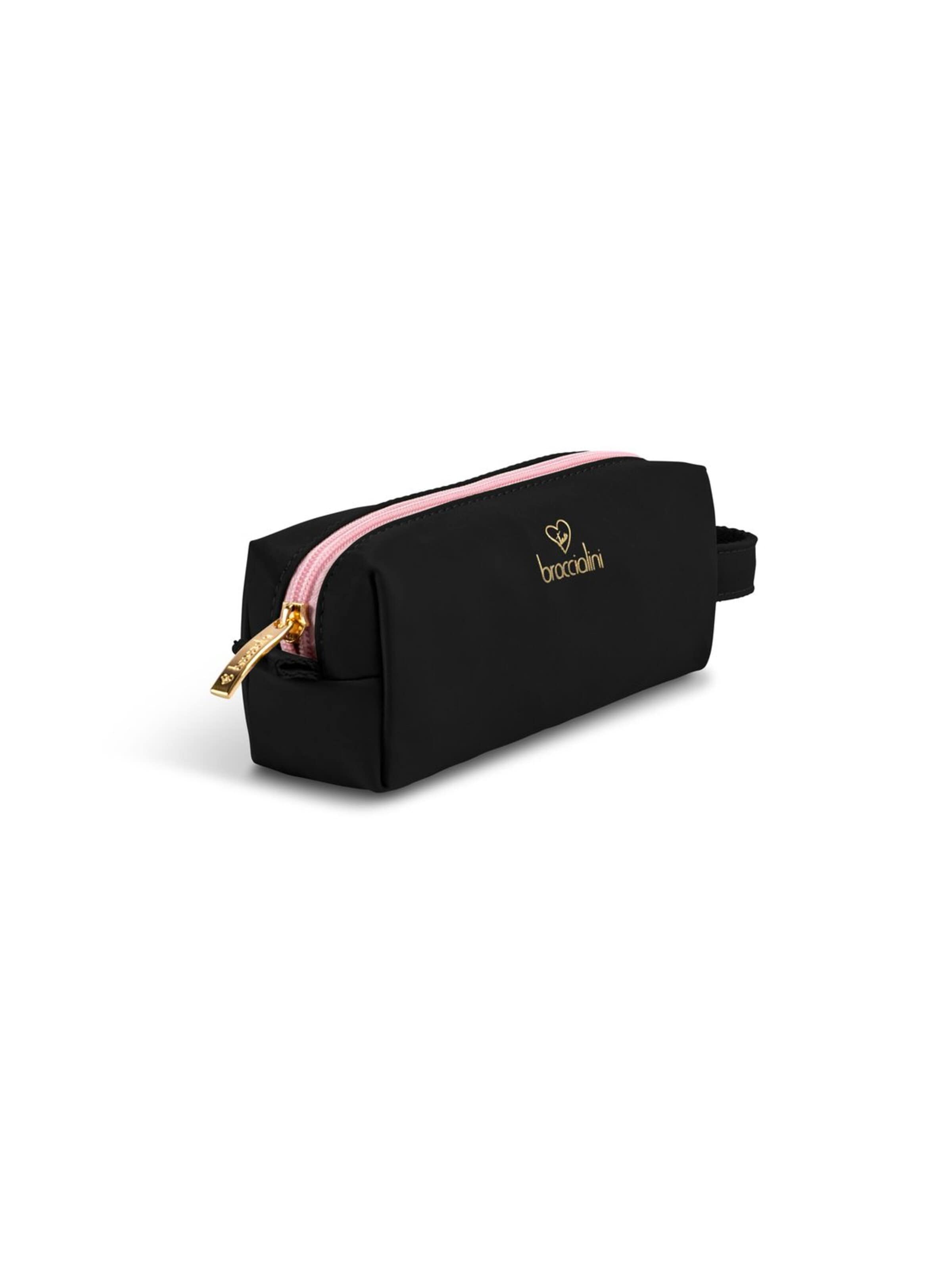 Braccialini Cosmetic Bag 'Milly' in Black