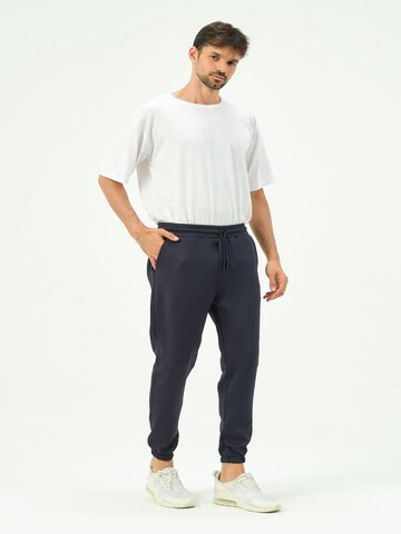 Effilé Pantalon C&City en bleu