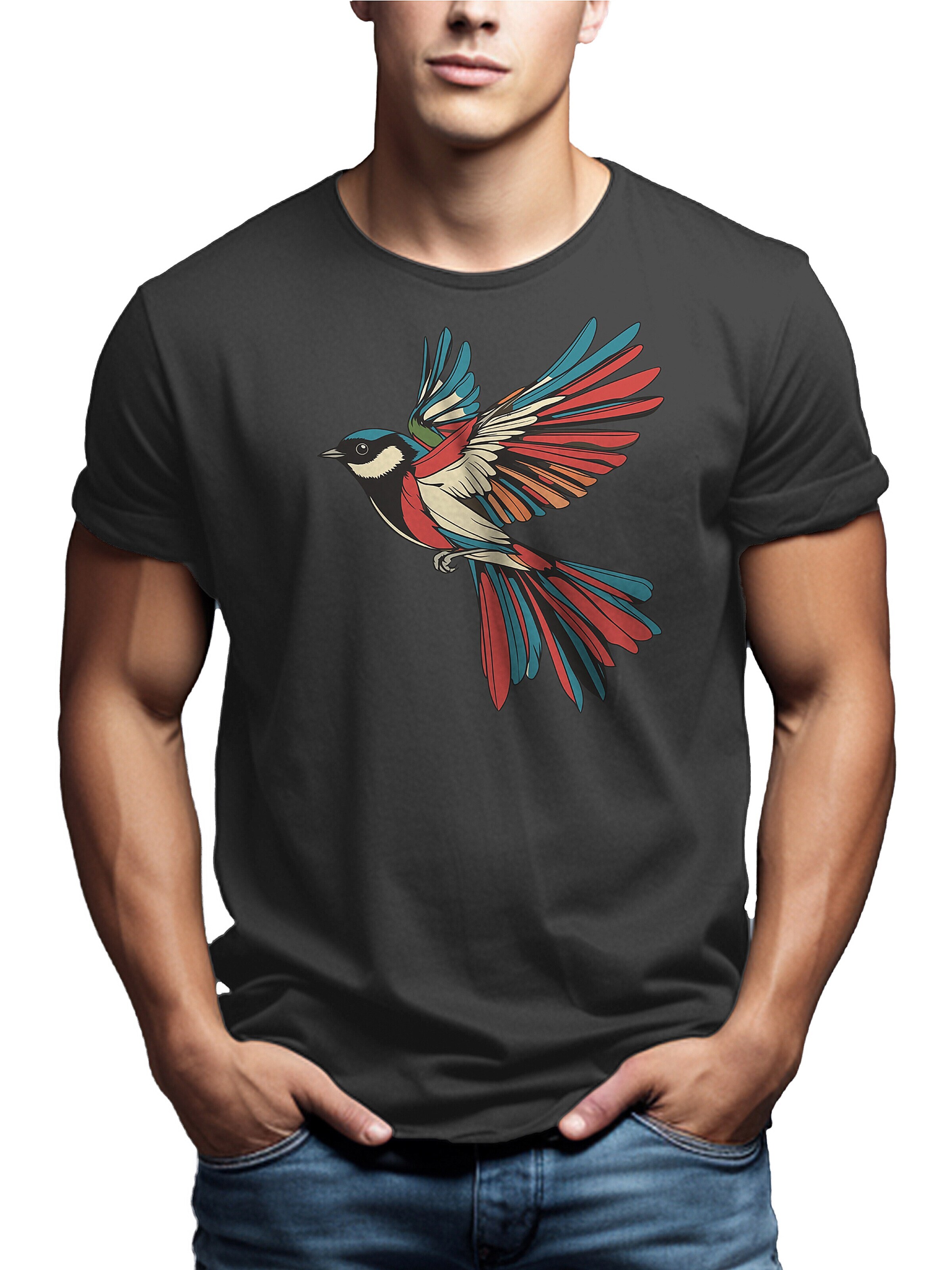 MAKAYA Shirt‌ in Grau: Vorderseite