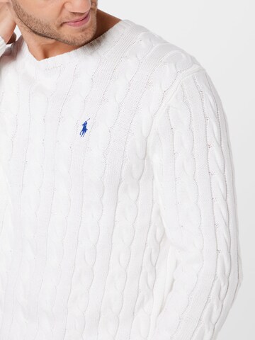 Regular fit Pullover 'Driver' di Polo Ralph Lauren in bianco