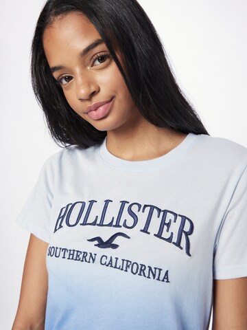 HOLLISTER T-shirt i blå