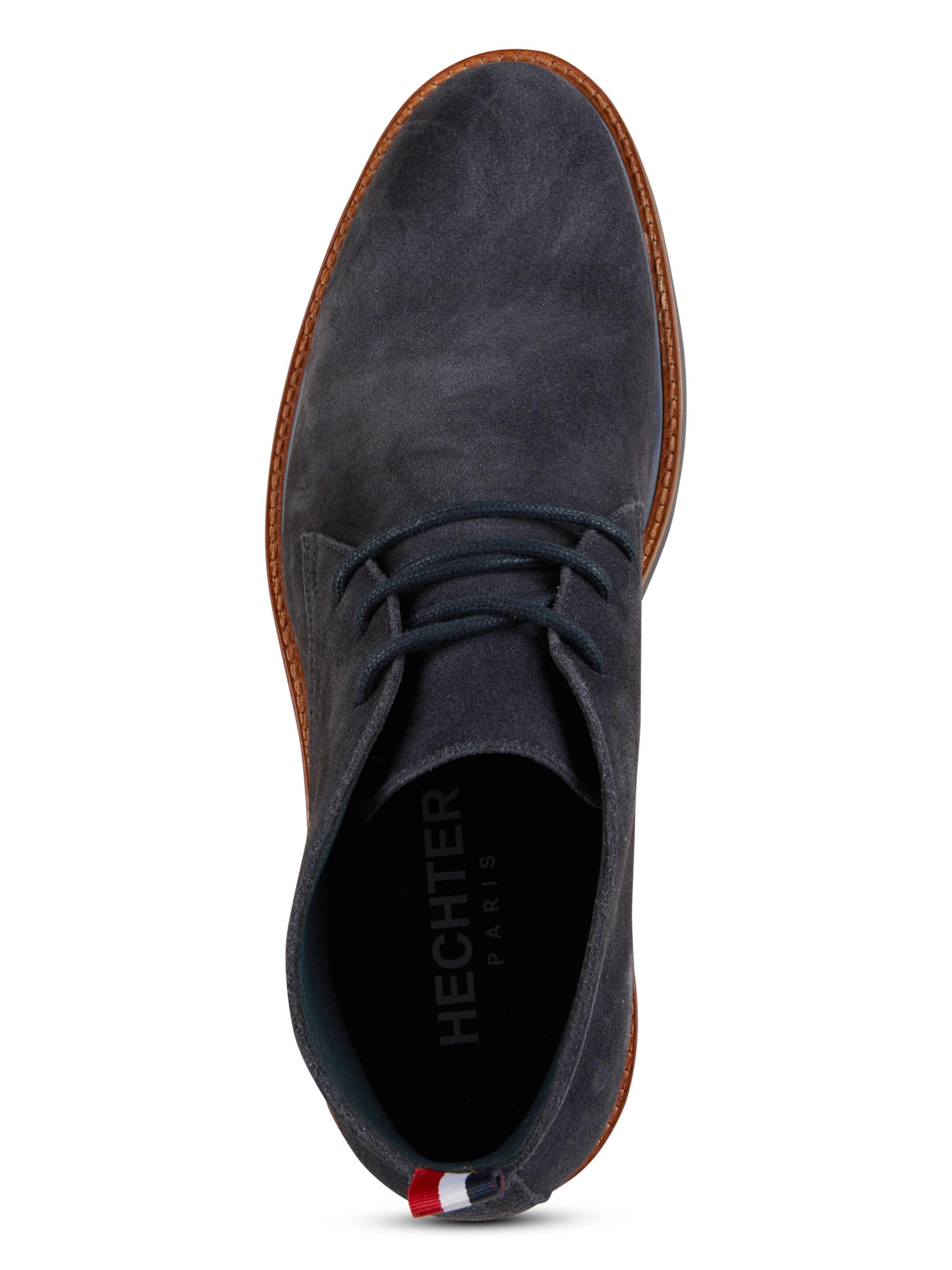 HECHTER PARIS Schnürstiefel in Blau