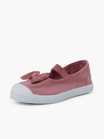 Pisamonas Ballet Flats in Pink: front