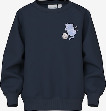 NAME IT Свитшот 'NMFVENUS' в Синий: спереди