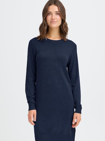 Robes en maille ' OXAIDA ' Oxmo en bleu