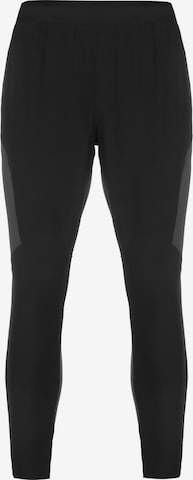 UNDER ARMOUR Regular Workout Pants 'Unstoppable Hybrid' in Black: front