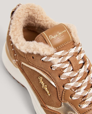 Baskets basses 'Kimi One' Pepe Jeans en marron