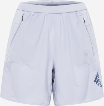 ADIDAS SPORTSWEAR Sportshorts 'Designed for Training' in Grau: predná strana