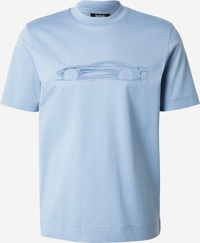 Marškinėliai 'C-Taut 242_AM' iš BOSS, spalva – šviesiai mėlyna, Prekių apžvalga
