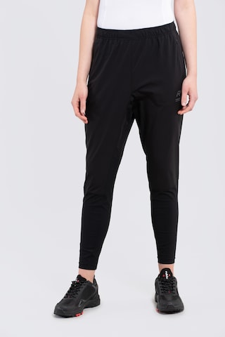 Regular Pantalon de sport 'YLASOM' Rukka en noir : devant