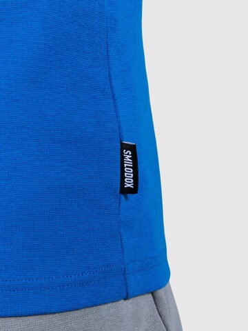 T-Shirt 'Owen' Smilodox en bleu