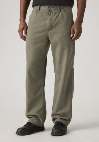 LEVI'S ® Loose fit Jeans '568' in Green: front