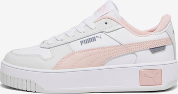 Sneaker de la PUMA pe alb: față