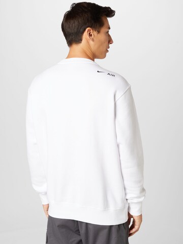 Bluză de molton de la Nike Sportswear pe alb