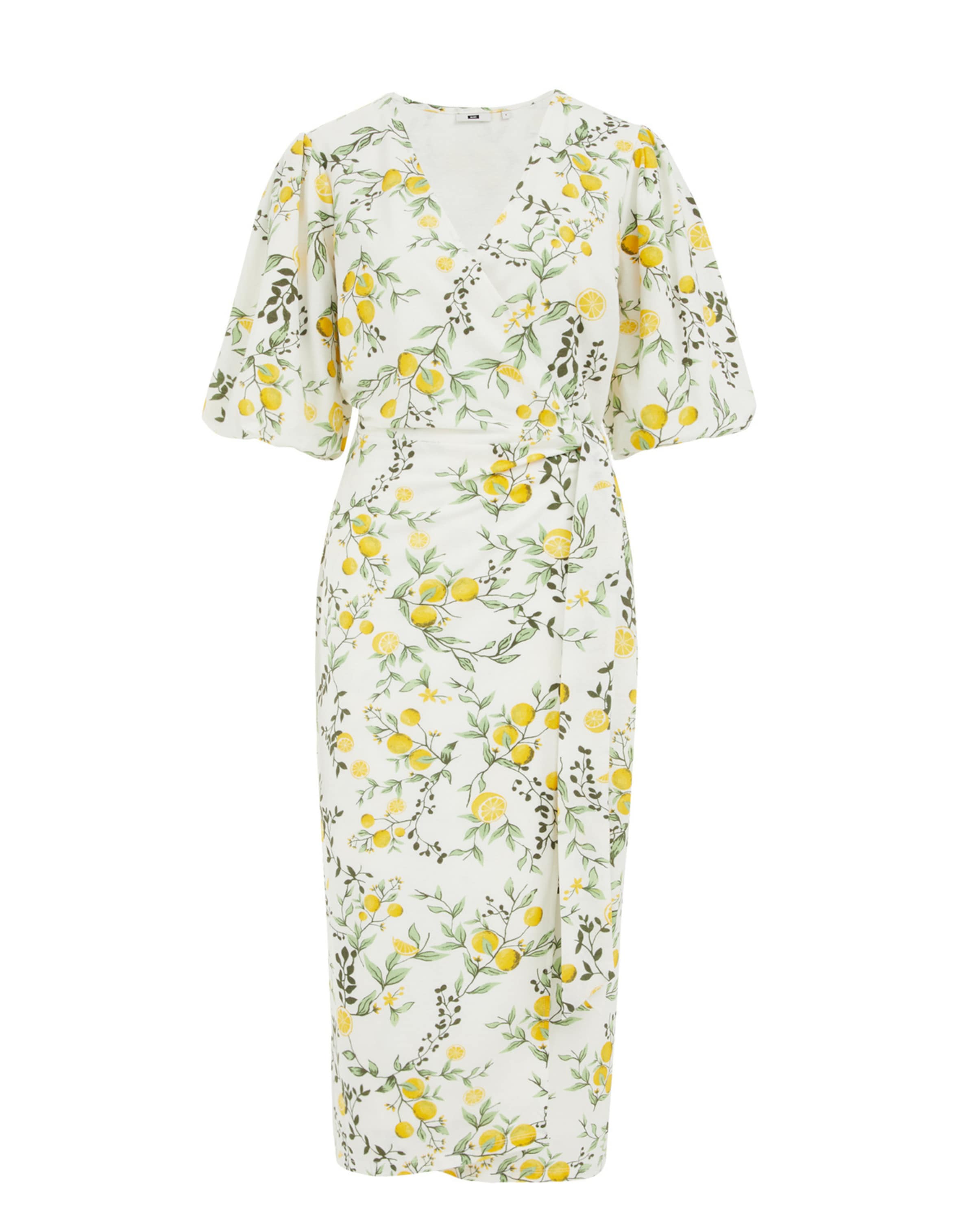 WE Fashion Šaty - žltá / zelená / biela, Produkt