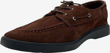 Nowaland Moccasins in Brown: front