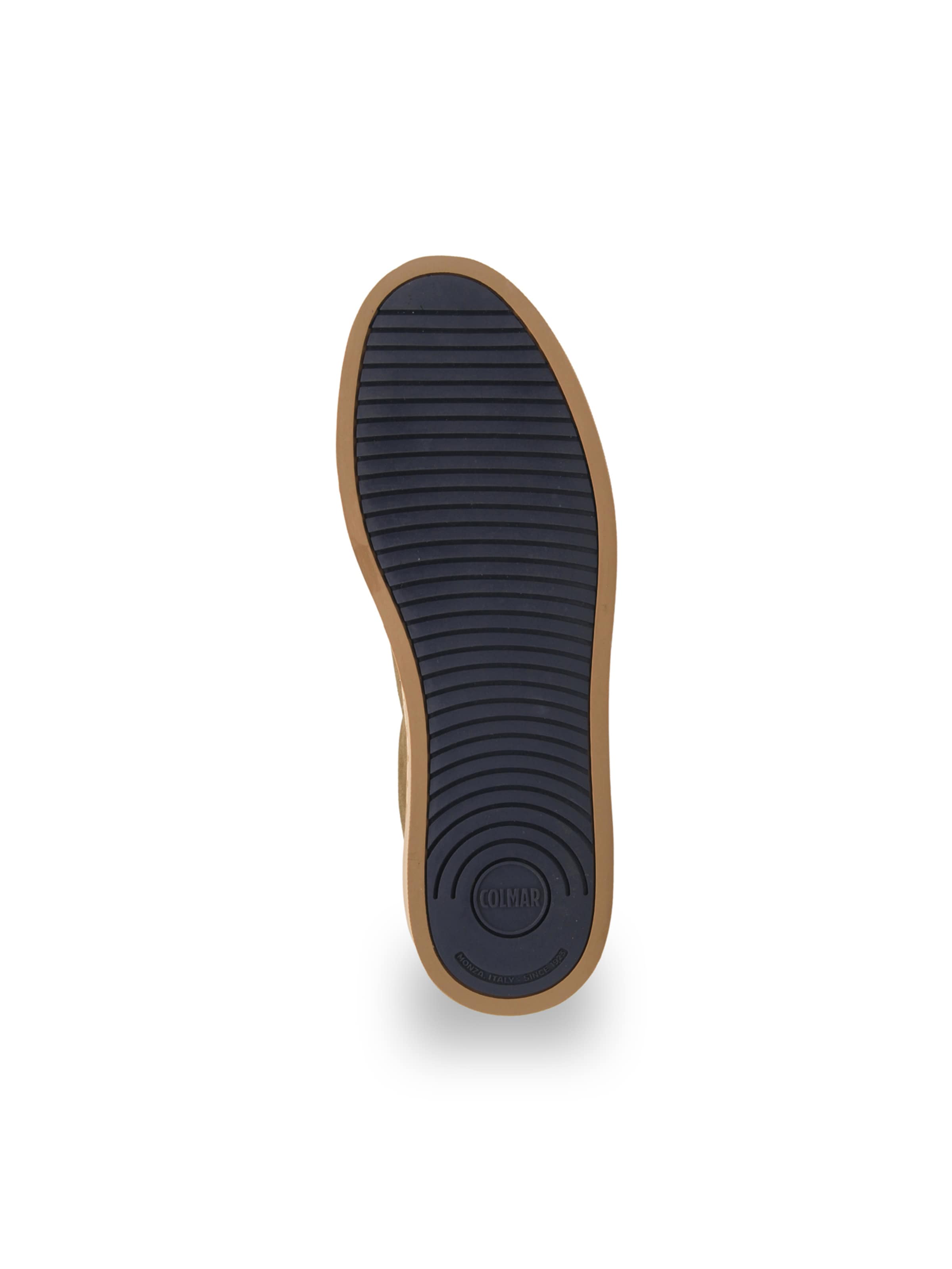 Baskets basses 'Bates' Colmar en marron : en bas