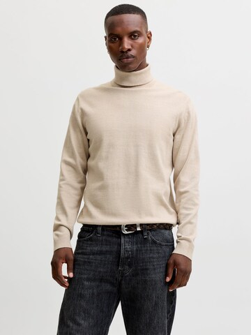 Pullover 'JJEBasic' di JACK & JONES in grigio: frontale
