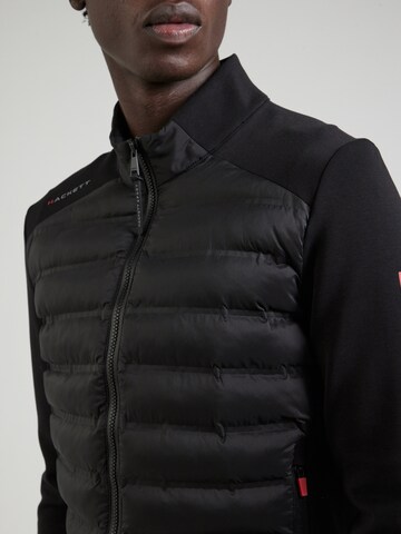 Hackett London Ζακέτα φούτερ σε μαύρο