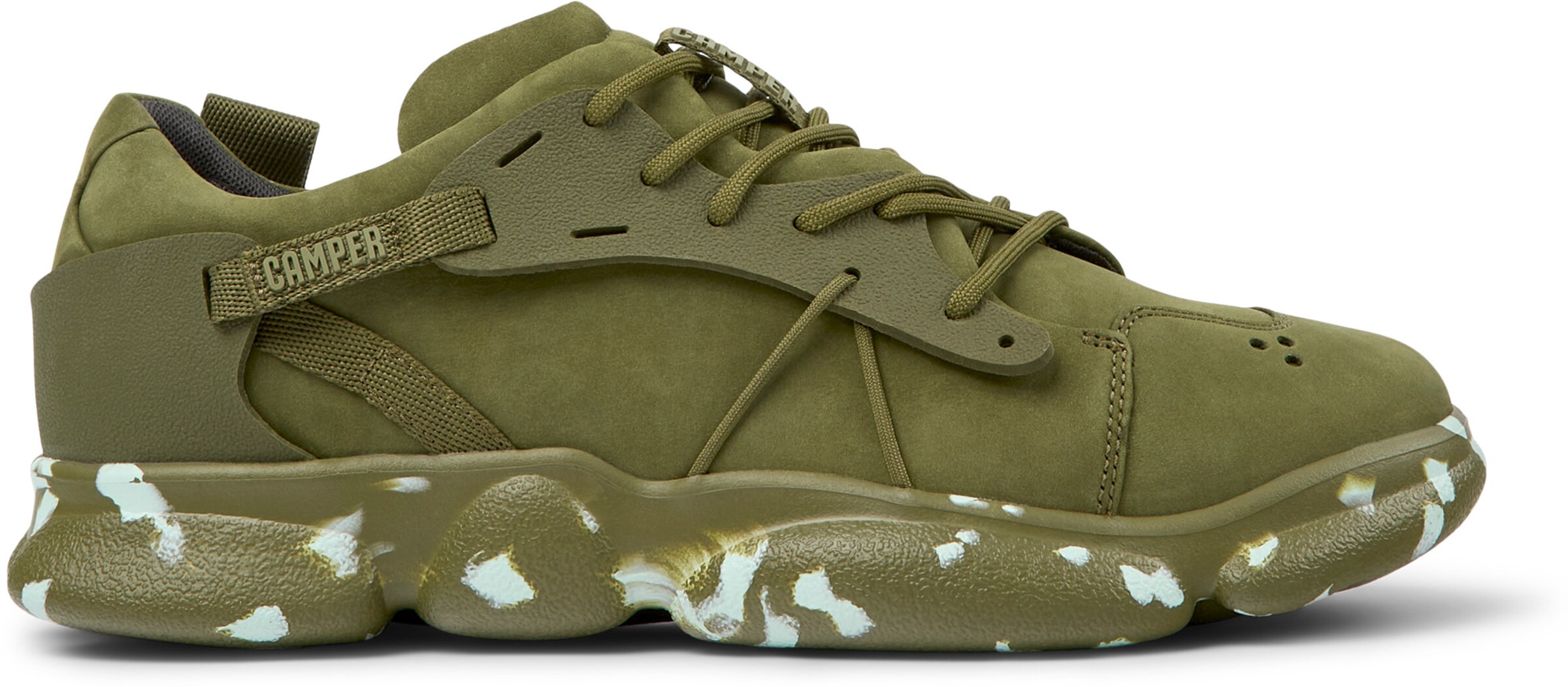 Sneaker bassa 'Karst' di CAMPER in verde