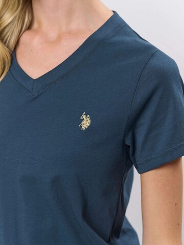 U.S. POLO ASSN. T-shirt ' Assie ' in Blau
