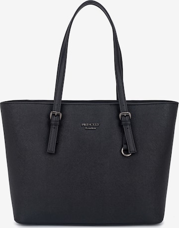 Cabas 'Beverly' Princely London en noir : devant
