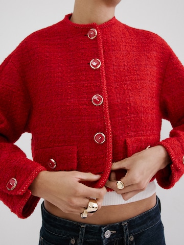 MANGO Přechodná bunda 'DITORA' – červená