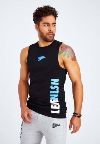 Leif Nelson Gym-Stringer in Schwarz