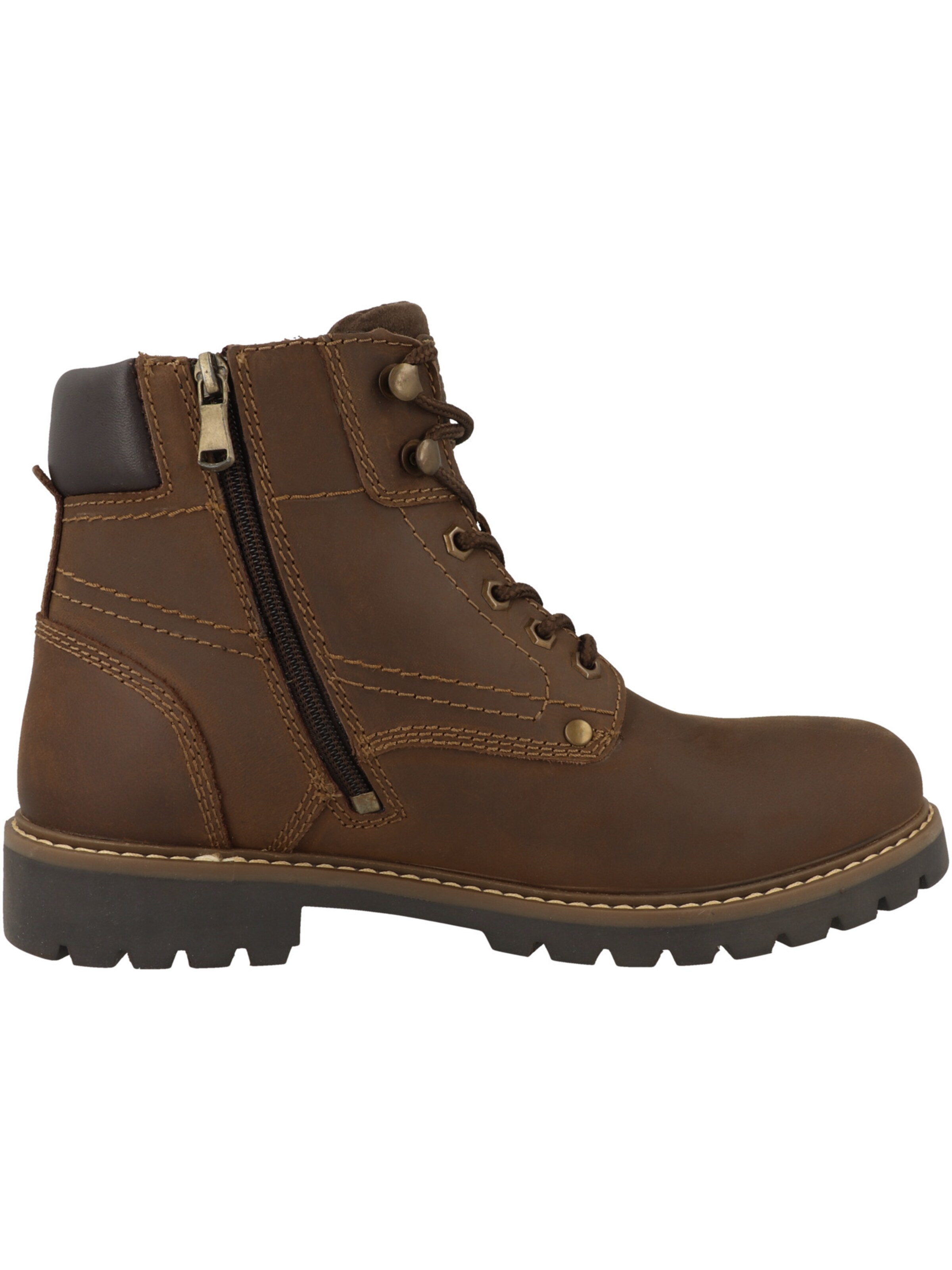 CAMEL ACTIVE Lace-up boots '57SRA01' in Brown